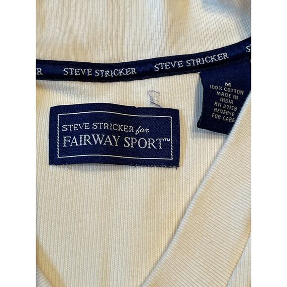 Steve Stricker for Fairway Sport Yellow Medium Sweater Vest - Golf - Picture 2 of 6